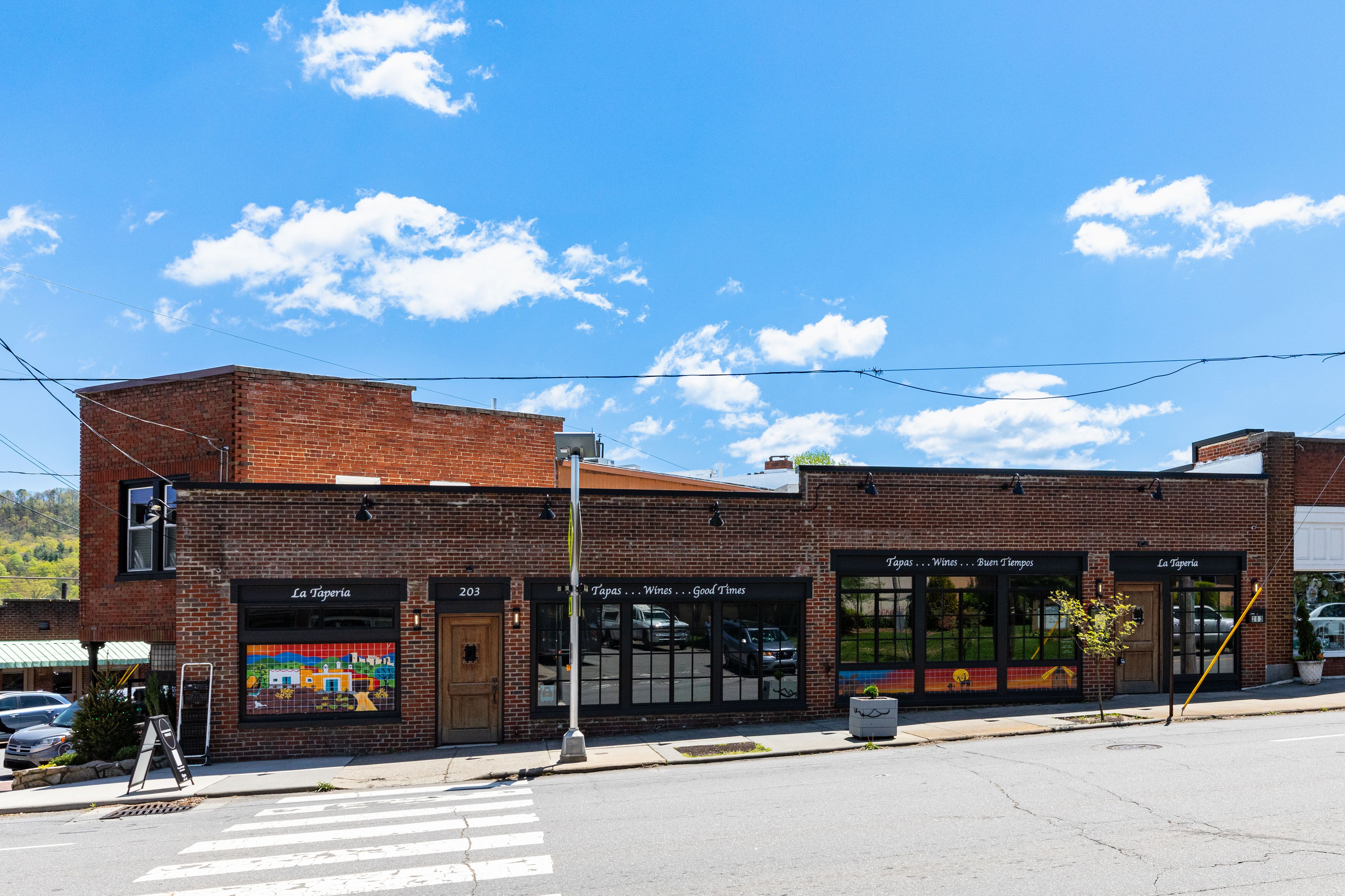 Mountain view from the porch
