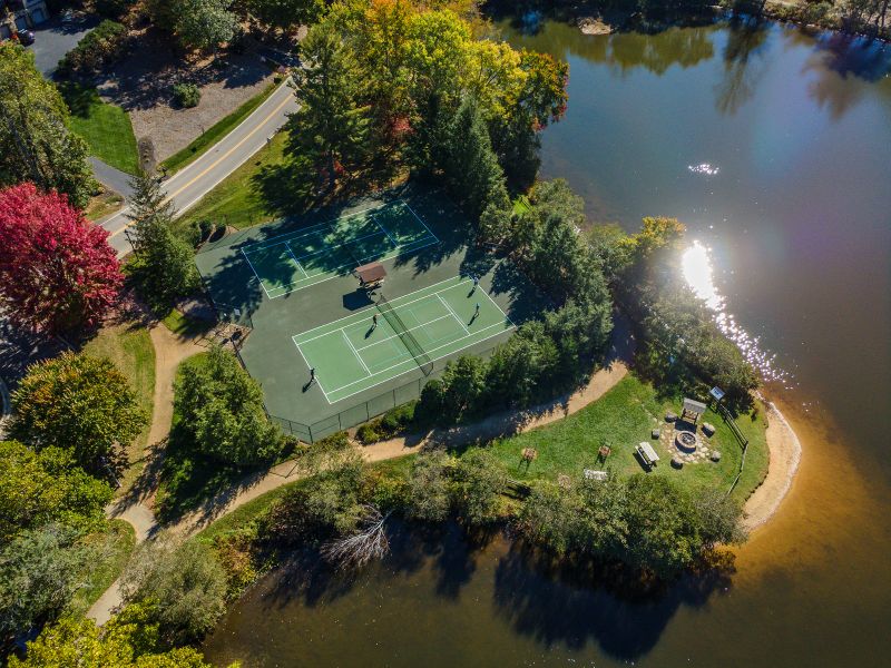 Tennis Courts in Biltmore Lake Biltmore Lake Tennis Courts in Asheville NC