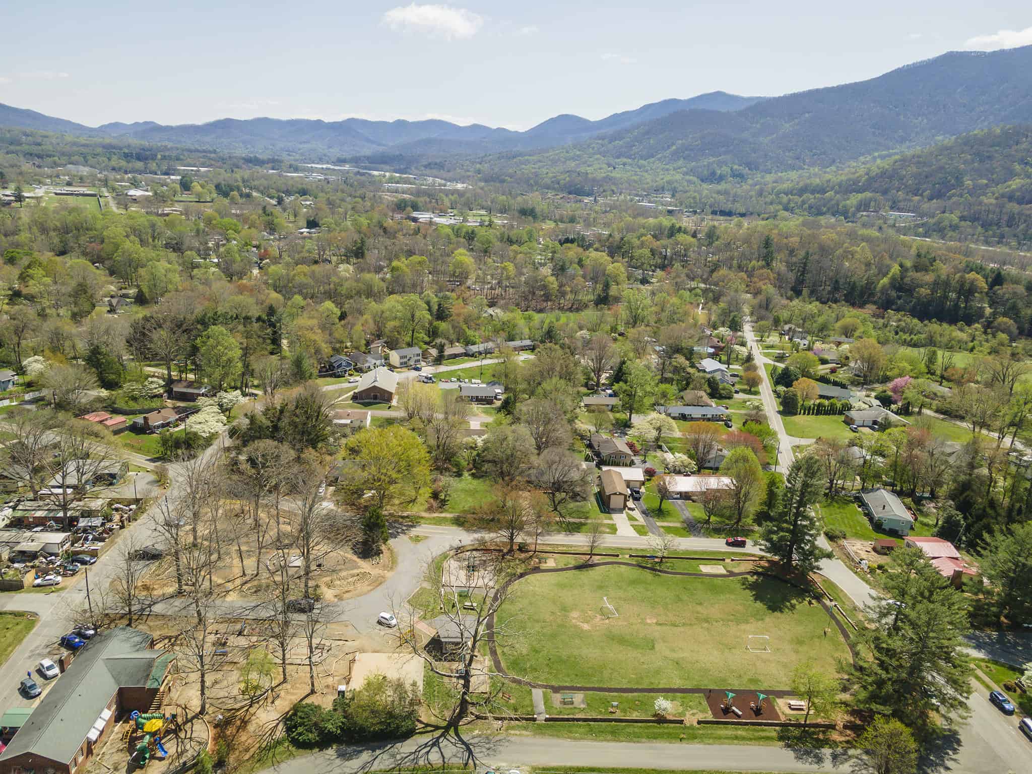 Swannanoa, NC Aerial