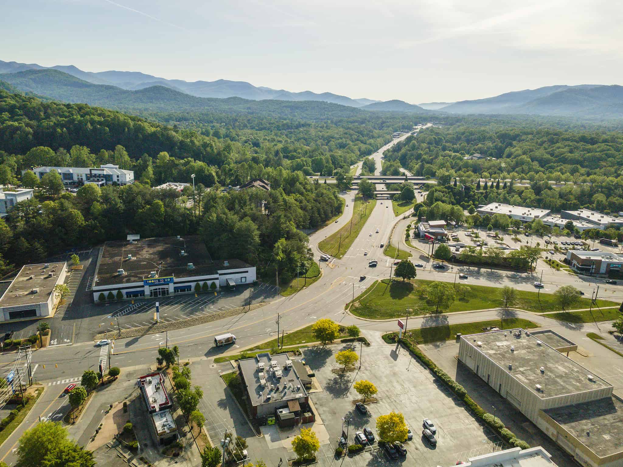 Tunnel Rd in East Asheville NC
