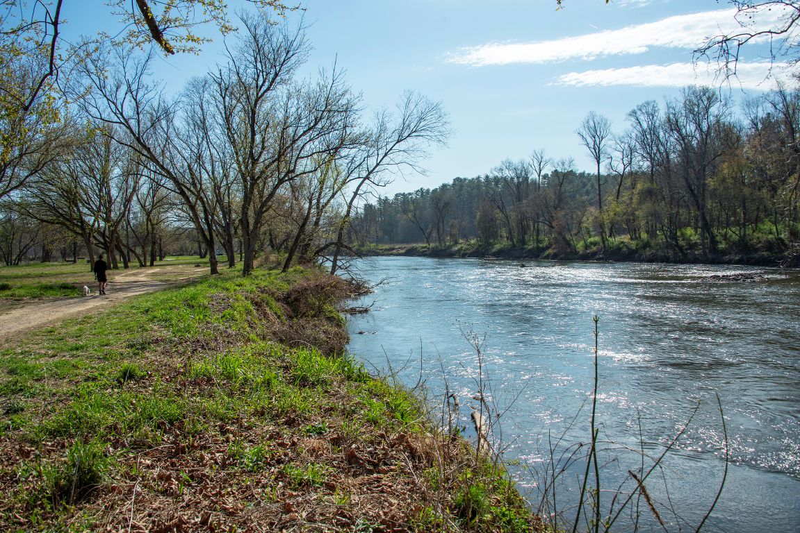 French Broad River via Carrier Park