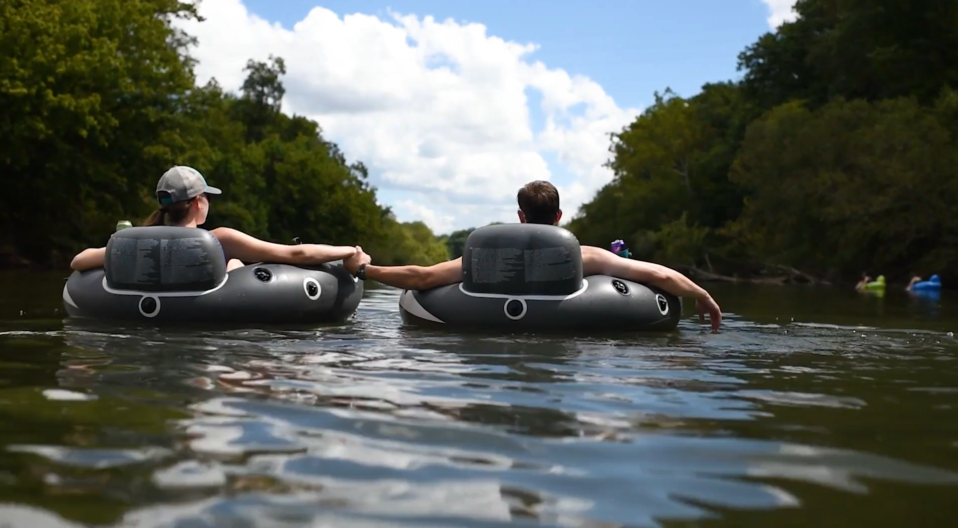 Tubing the French Broad River