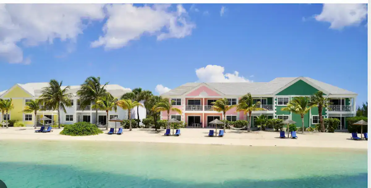 Luxury boutique hotel for sale in The Bahamas on beachfront property