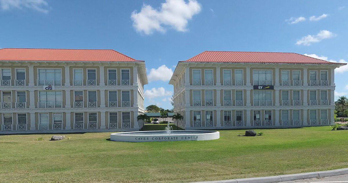 Caves Corporate Center Nassau Bahamas premium office space for rent