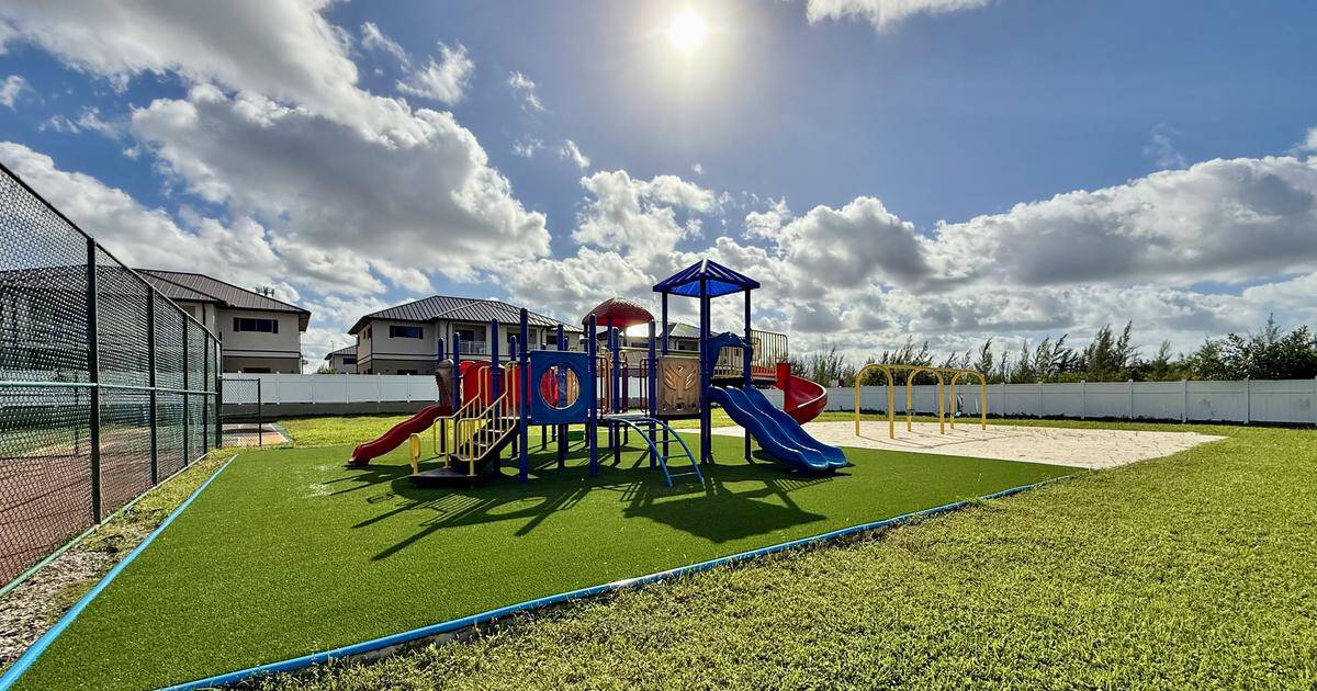 Venetian West Nassau Bahamas children's playground and family amenities