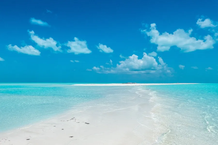 The Pristine Beaches of White Cay, Exumas, Bahamas