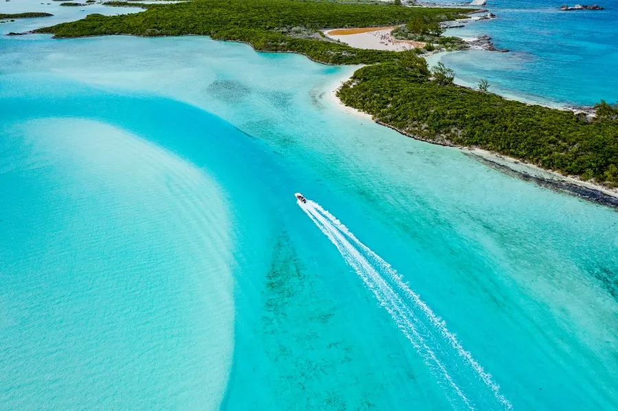 The Exuma Cay's Land and Sea Park in the Bahamas