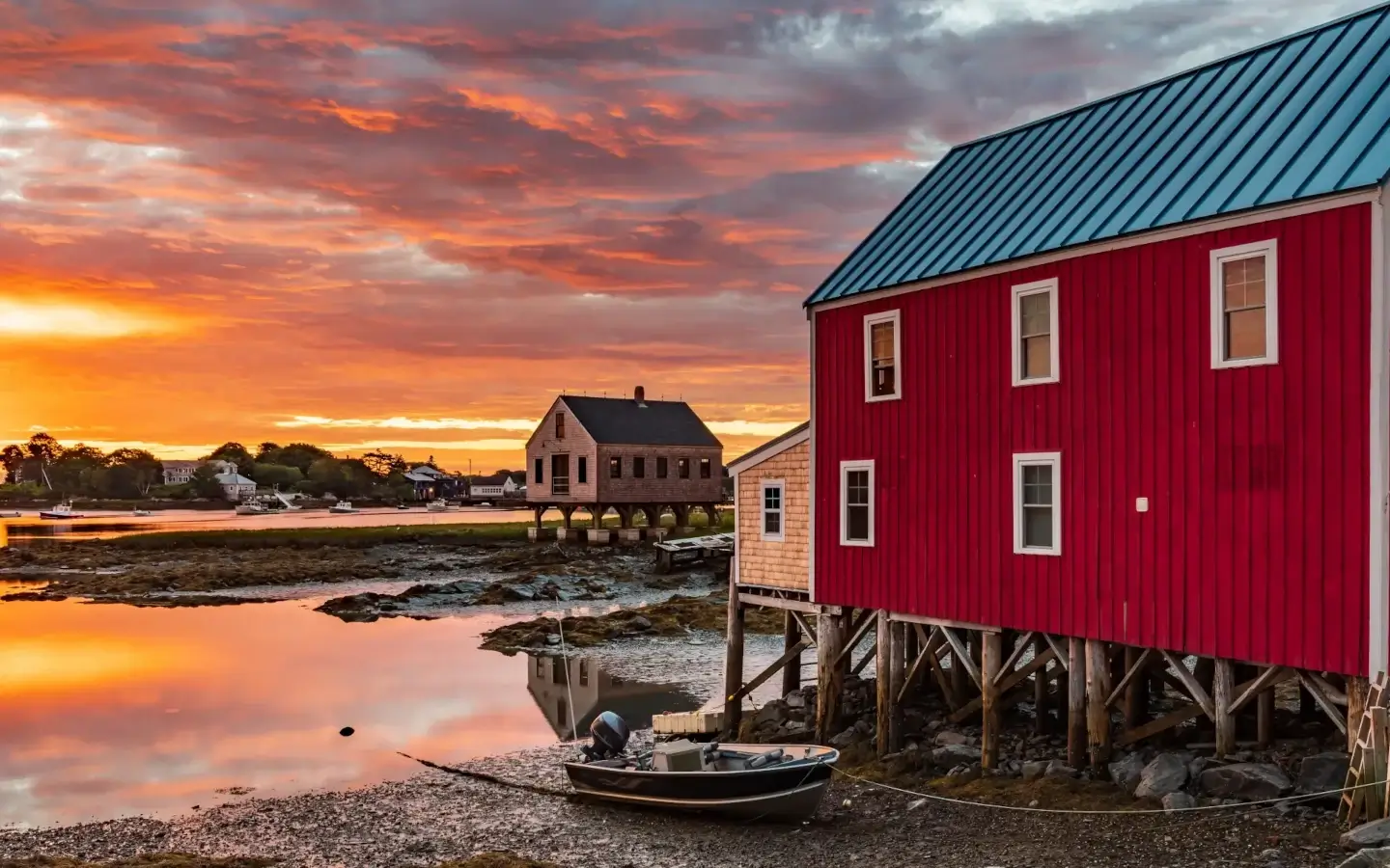 Maine-Cape Porpoise-Harbor