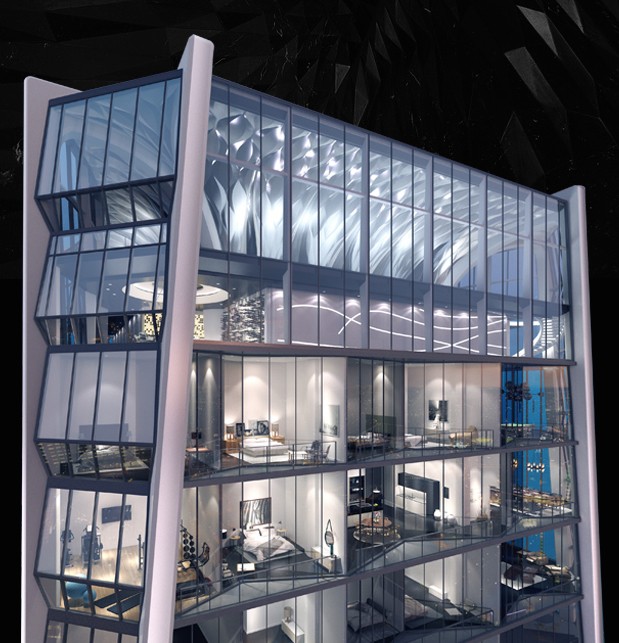 One Thousand Museum Rendering One Thousand Museum Rendering