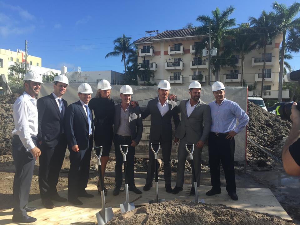 Daniel de la Vega at Louver House Groundbreaking