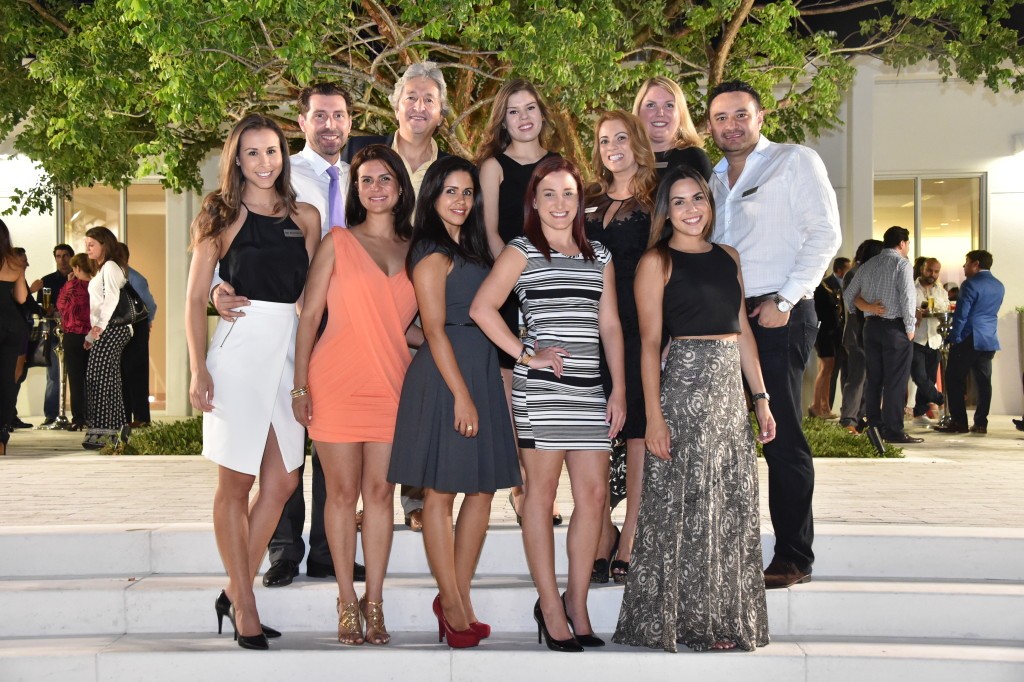 Guests at the Metropica Sales Gallery in Sunrise Guests at the Metropica Sales Gallery in Sunrise