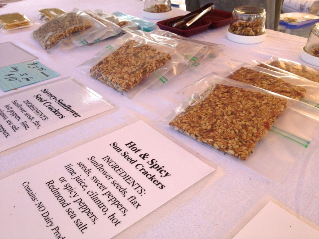 Vegan crackers