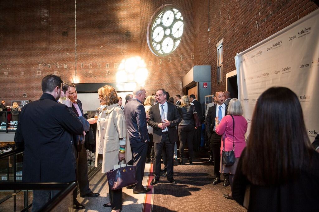 Attendees at ONE Sotheby's Liberty Hotel Event