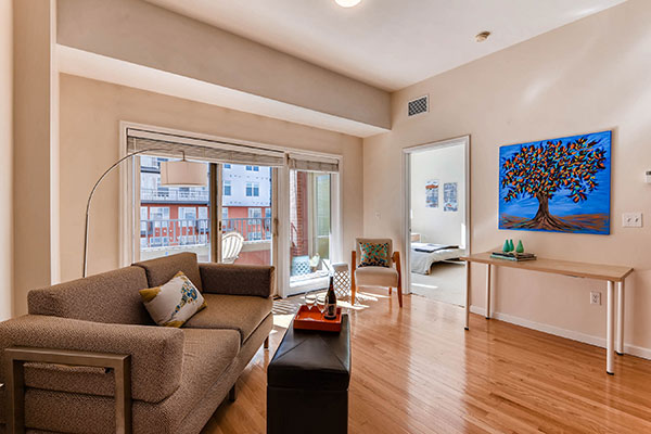 1950 logan street living room