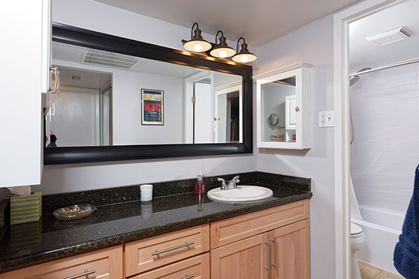 Denver Washington Park condo at 400 south lafayette - bathroom