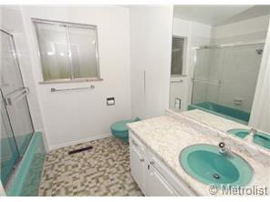 Very cool mid-mod bathroom