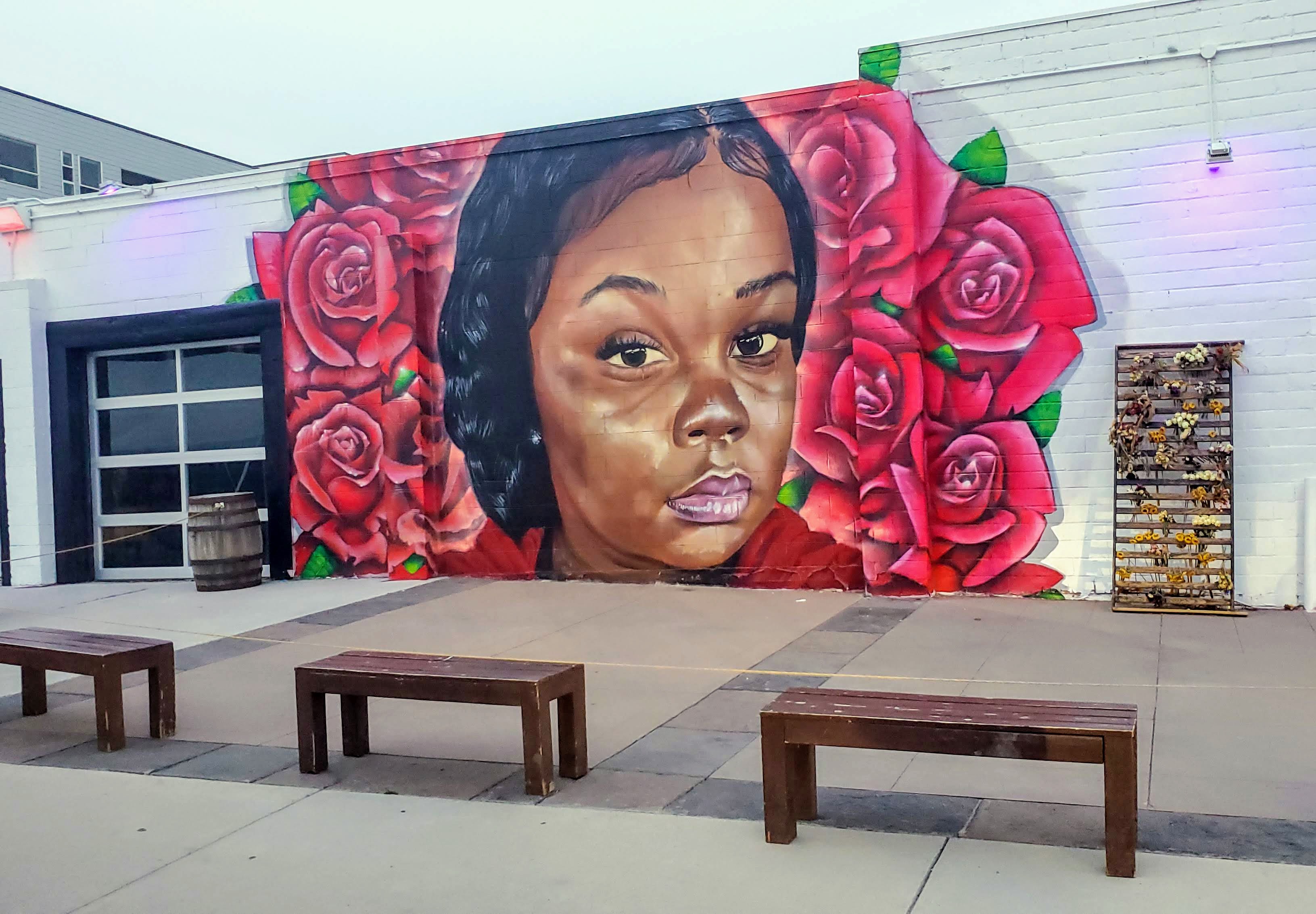 Breona Taylor Street Art in Rino Neighborhood Denver