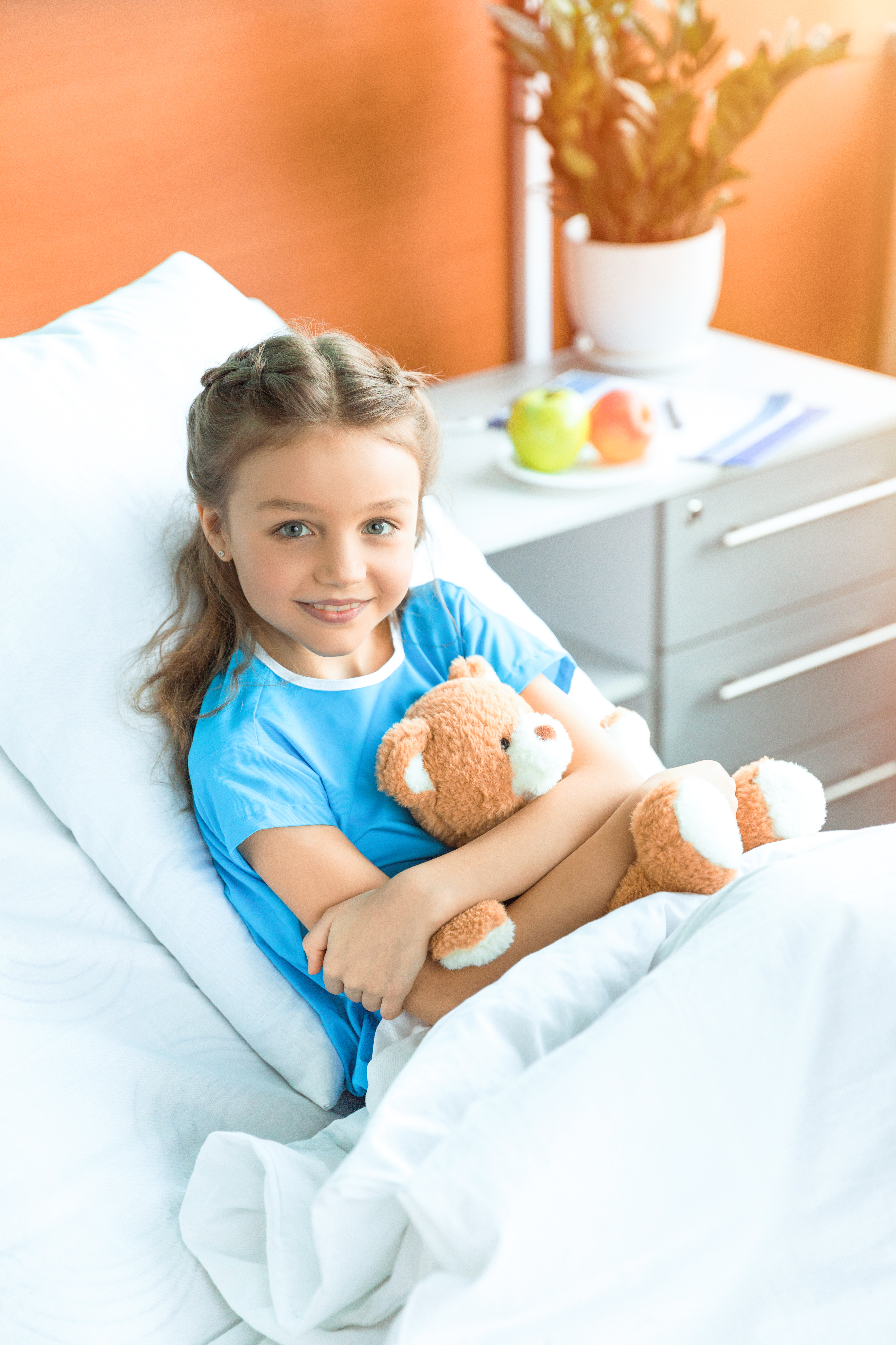 child with leukemia
