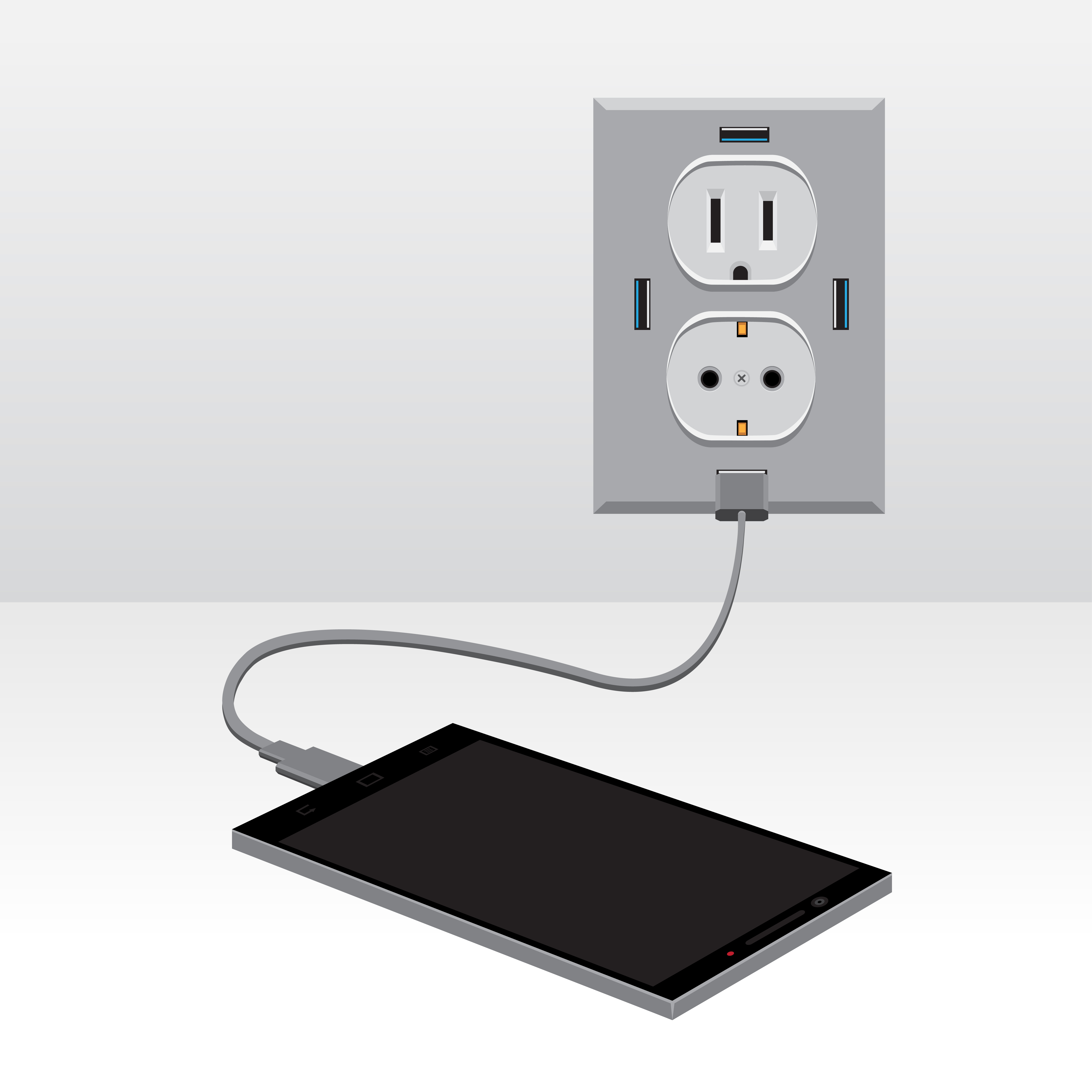 outlet with USB port