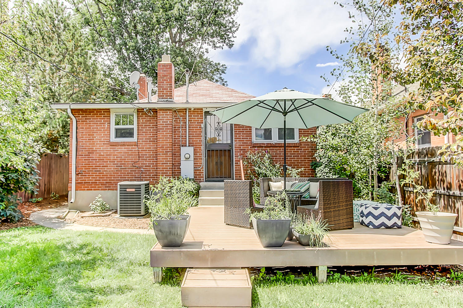 Denver, backyard