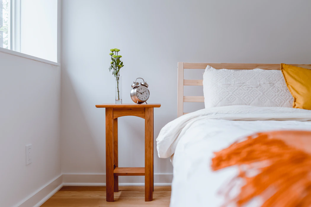 Decluttered Bedroom