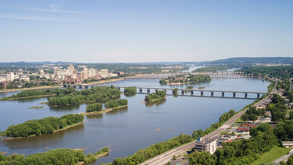 Susquehanna River in Harrisburg PA