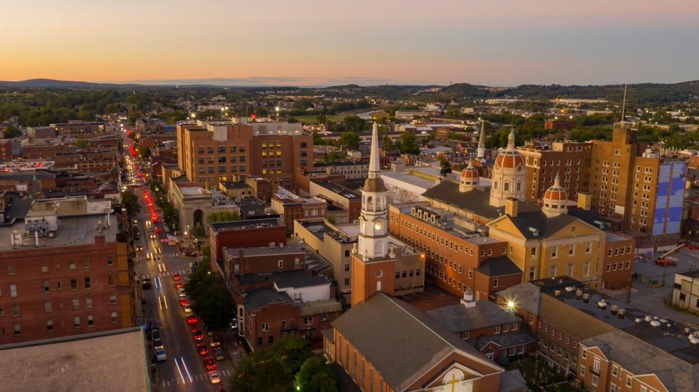 Aerial View of York PA