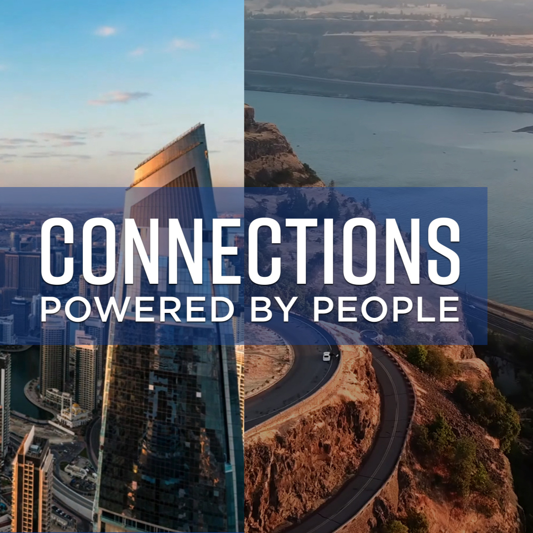 Meeting with happy clients