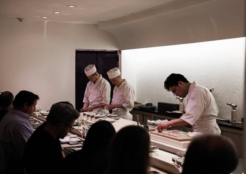 South End restaurant, 311 Omakase