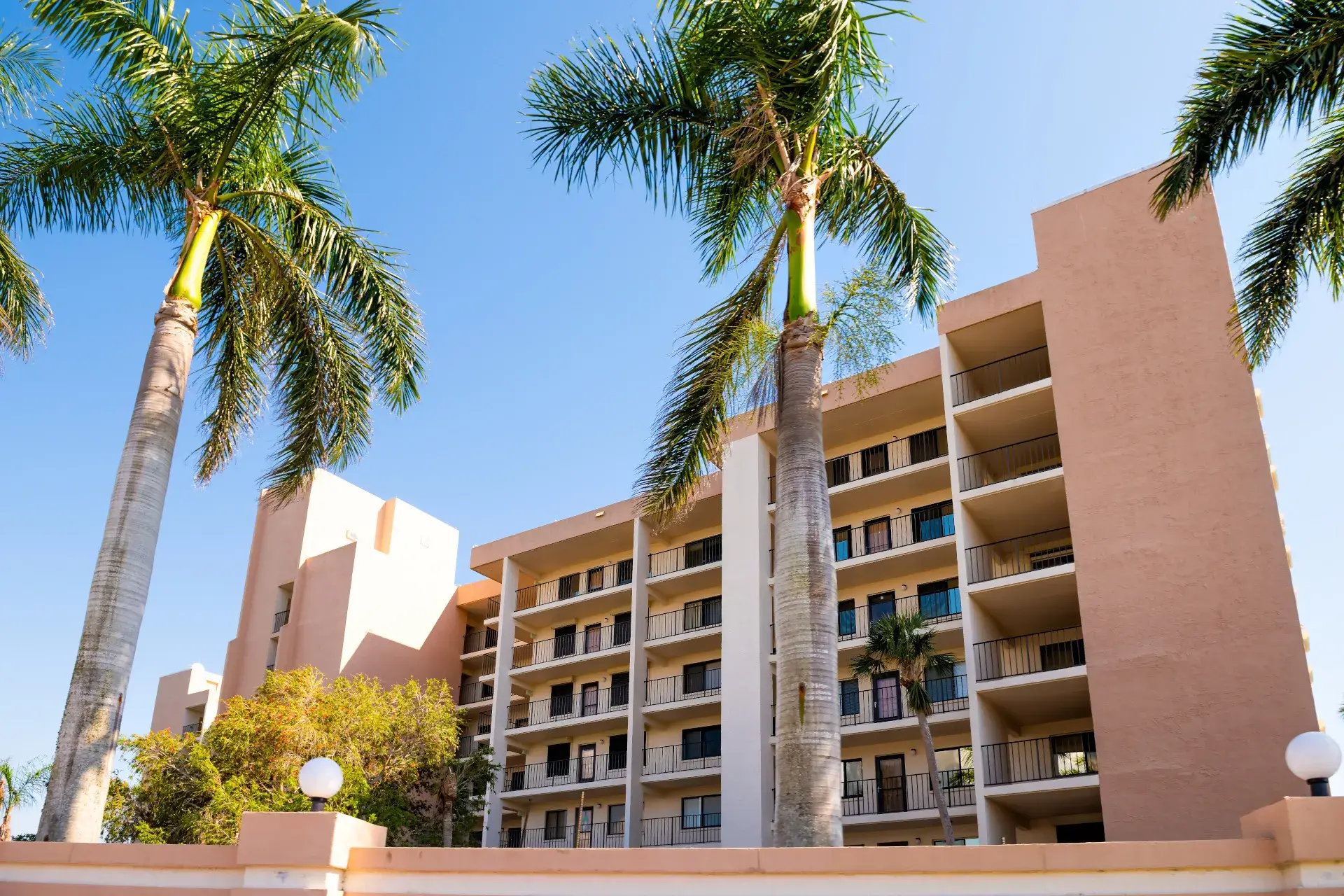 Luxury expensive apartment condominium condo building 